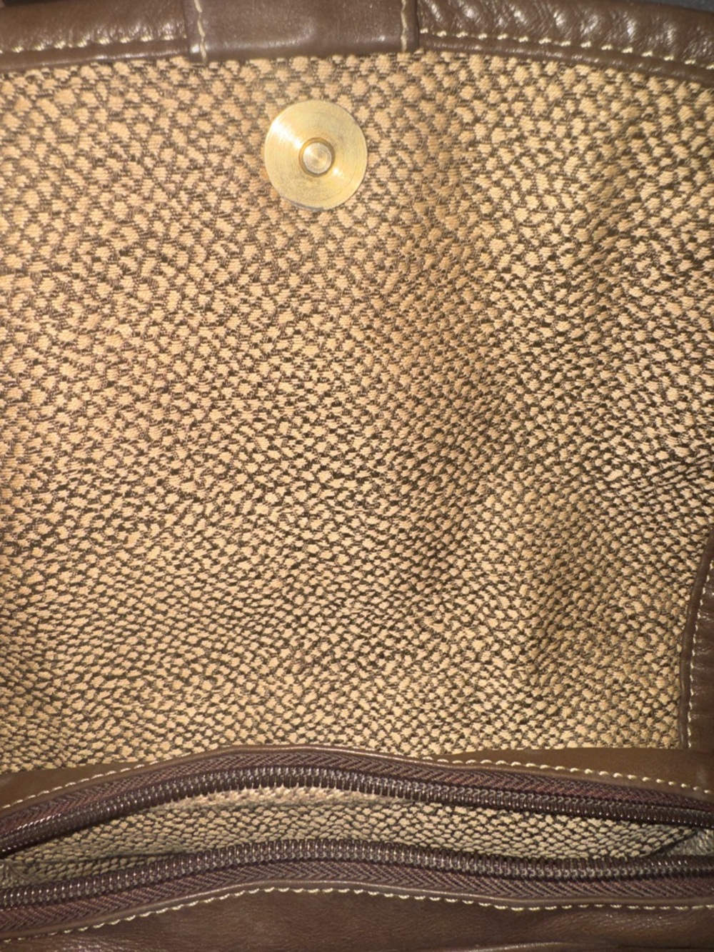 Borbonese Brown crossbody bag Crossbody Bag EUC - Picture 6 of 10